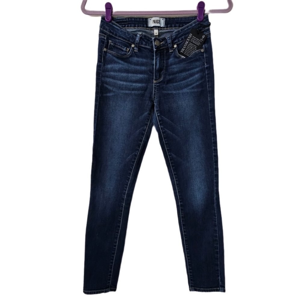 Paige Dark Wash Skinny Jeans NWT